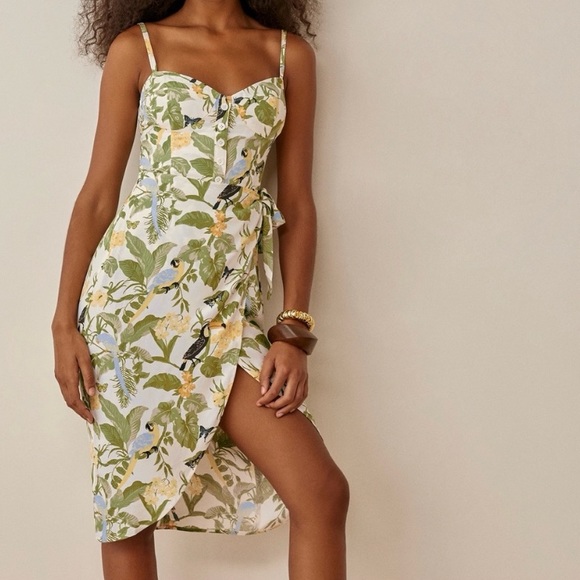 Reformation Dresses & Skirts - NWT Reformation Rianne Tropics Dress size 10